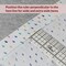 Hot Hem Ruler for Sewing and Quilting – Non-Slip Ironing Hot Ruler and Pleats with Dry or Steam Iron on Quilt Blocks and Clothes - 10" x 2.5" Hem Gauge